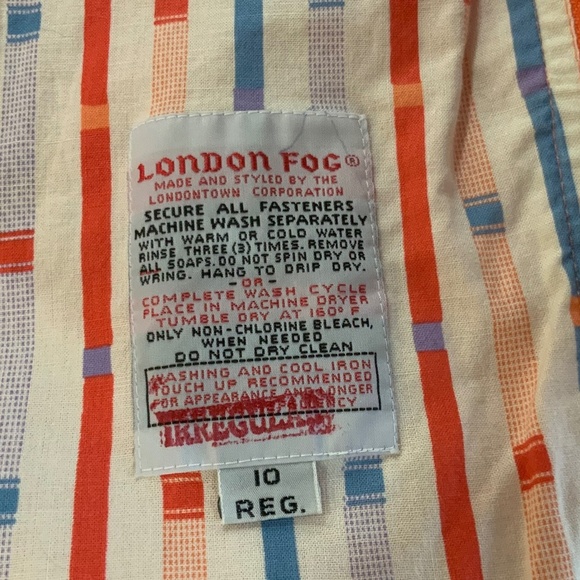 LONDON FOG VINTAGE WINDBREAKER SIZE 10 - Picture 11 of 11